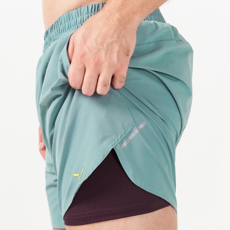 Lab360° TDry™ Tech 2-in-1 Shorts - Goblin Blue